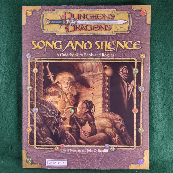 Song and Silence: A Guidebook to Bards and Rogues - Dungeons & Dragons 3rd Edition - Very Good