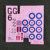 RAF S.E.5a - 1/72 - Roden 023 - Good - Missing Decal