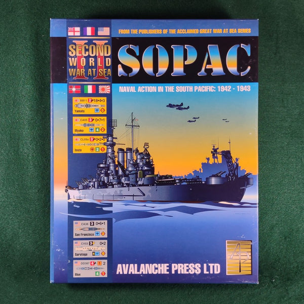 SOPAC - Second World War at Sea - Avalanche Press - Unpunched