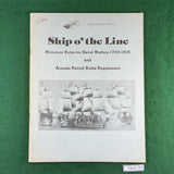 Ship o' the Line (+Armada Supplement) - Battleline Publications - Softcover - Fair