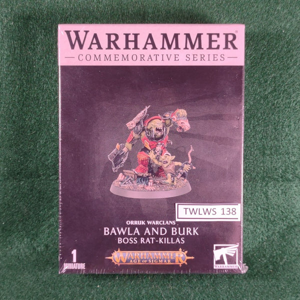 Bawla and Burk: Boss Rat-Killas - 32mm - Games Workshop - In Shrinkwrap