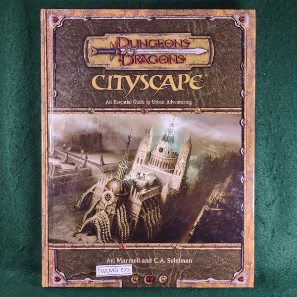 Cityscape: An Essential Guide to Urban Adventuring - Dungeons and Dragons 3rd Edition - Hardcover - Very Good