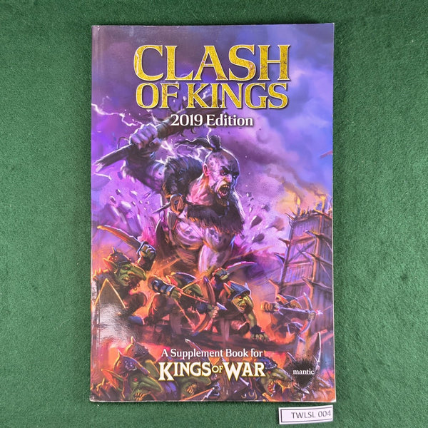 Clash of Kings (2019 Ed.) - Kings of War 2nd Ed. - Mantic Games - Softcover