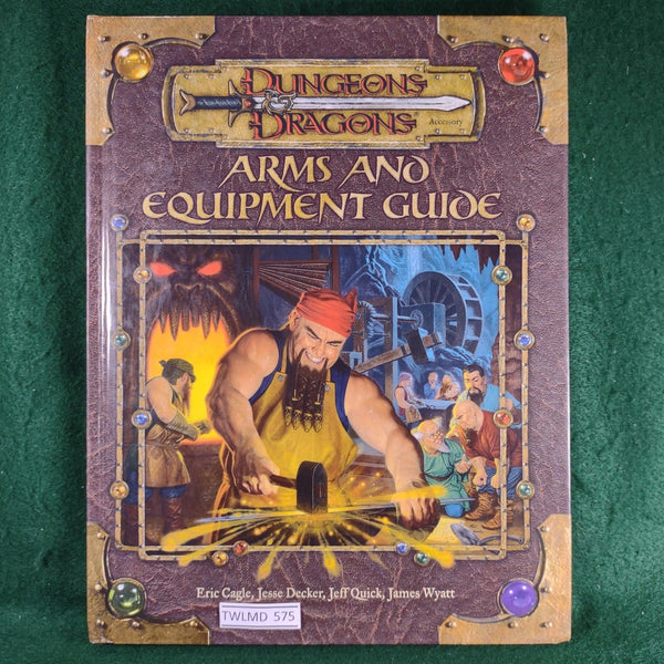 Arms and Equipment Guide - Dungeons and Dragons 3rd Edition - Hardcover - Very Good