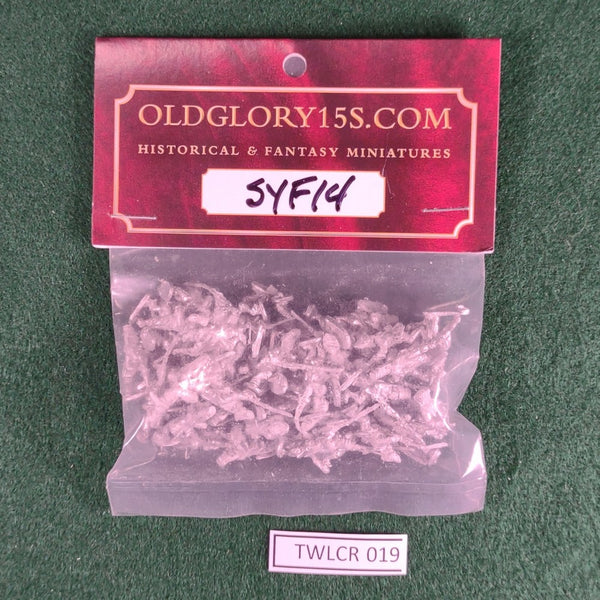 French SYW Light Infantry (Grenadier Hat & Militron) - 15mm - SYF14 - Old Glory