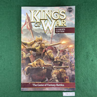 Kings of War: Gamer's Edition (2nd Ed) - Mantic Games - Softcover - Good