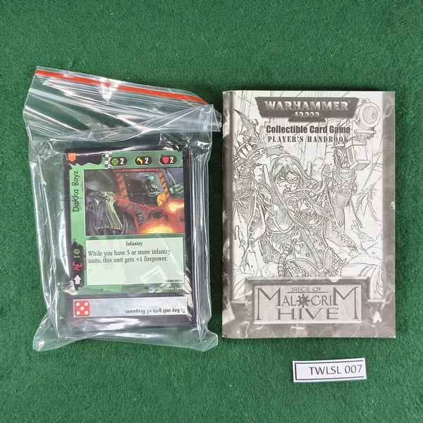 Siege of Malogrim Hive - Warhammer 40000 CCG - Sabertooth Games
