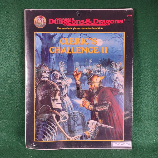 Cleric's Challenge II - AD&D 2e - Softcover - In Shrink wrap