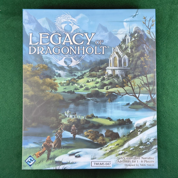 Legacy of Dragonholt - Fantasy Flight - Missing One Character Sheet