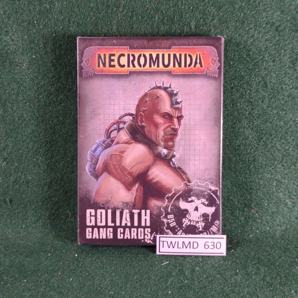 Goliath Gang Cards - Necromunda - Games Workshop