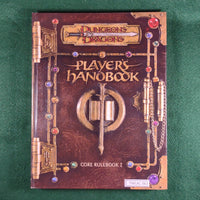 Player's Handbook (Core Rulebook I) - D&D 3rd Ed. - Wizards of the Coast - Hardcover