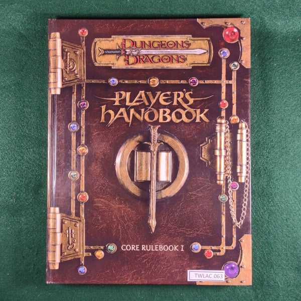 Player's Handbook (Core Rulebook I) - D&D 3rd Ed. - Wizards of the Coast - Hardcover