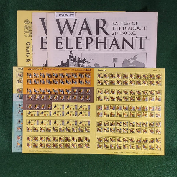 War Elephant - SPQR Battle Module - GMT - Unpunched