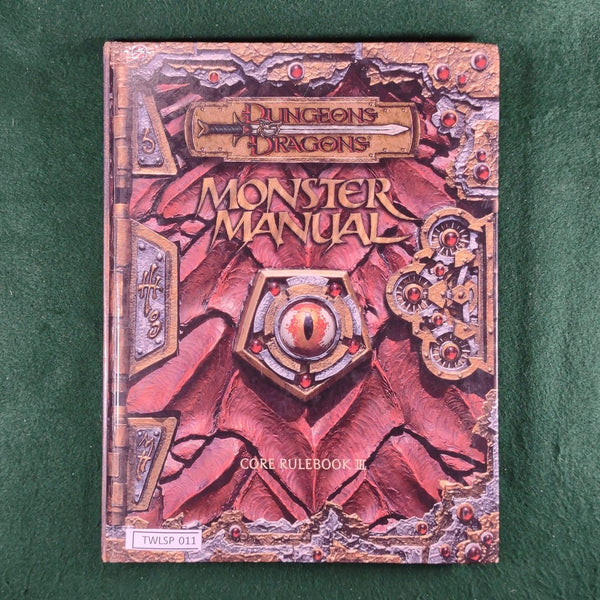 Monster Manual (Core Rulebook III) - D&D 3rd Ed. - Wizards of the Coast - Good