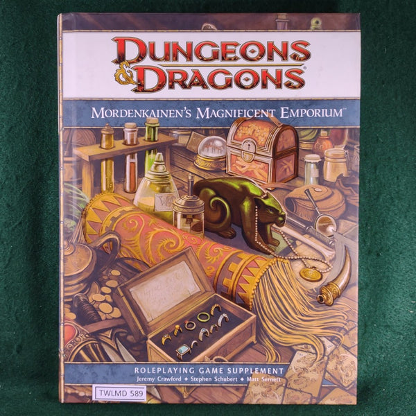 Mordenkainen's Magnificent Emporium - Dungeons & Dragons 4th Edition - Hardcover - Very Good