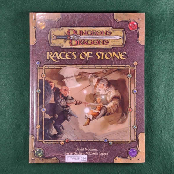 Races of Stone - D&D 3.5 Ed. - Wizards of the Coast - Very Good