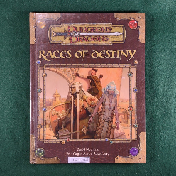 Races of Destiny - D&D 3.5 Ed. - Wizards of the Coast - Very Good