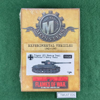 Tiger (P) Heavy Tank (2) - MM08 - FoW Mid-War Monsters - 15mm WWII - In Shrinkwrap