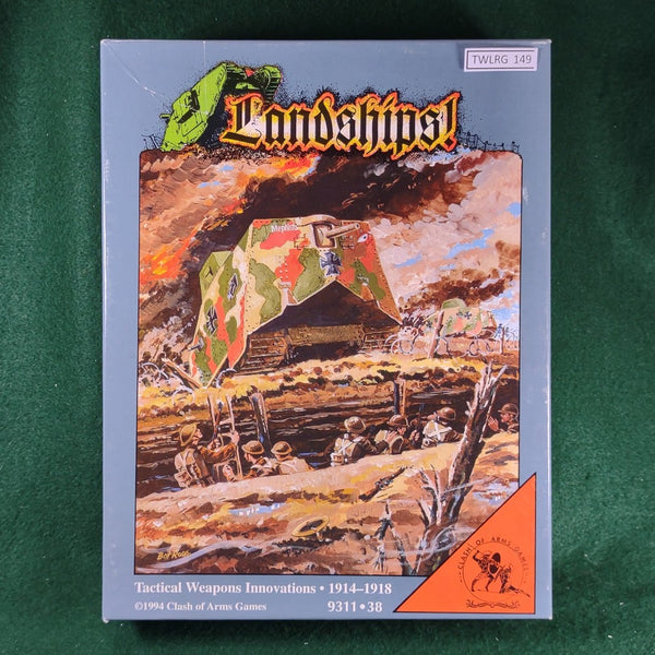 Landships! Tactical Weapons Innovations, 1914-1918 (+Expansion) - Clash of Arms - Unpunched