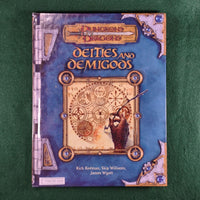 Deities and Demigods - D&D 3rd Ed. - Wizards of the Coast - Very Good
