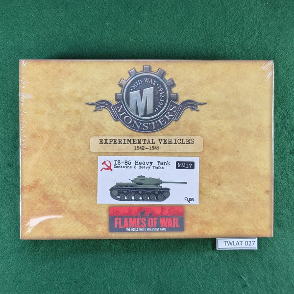 IS-85 Heavy Tank (5) - MM17 - FoW Mid-War Monsters - 15mm WWII - In Shrinkwrap