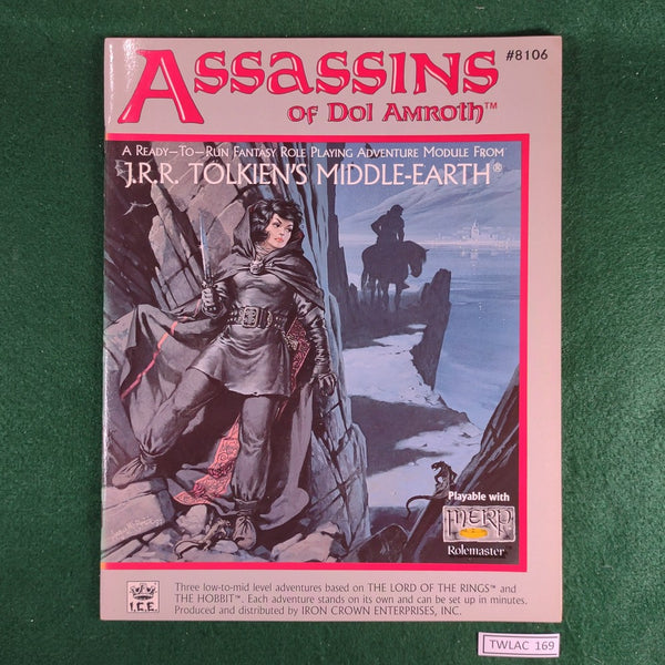 Assassins of Dol Amroth - MERP 1st edition - ICE8106 - Softcover