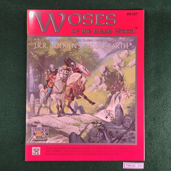 Woses of the Black Wood - MERP 1st edition - ICE8107 - Softcover