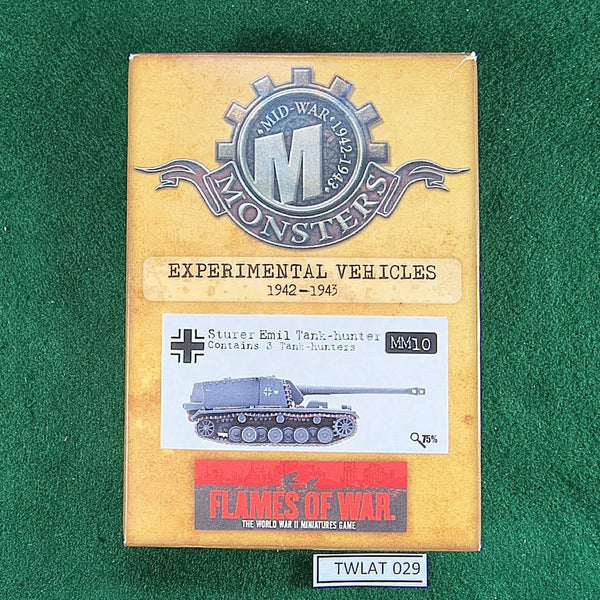 Sturer Emil Tank Hunter (3) - MM10 - FoW Mid-War Monsters - 15mm WWII