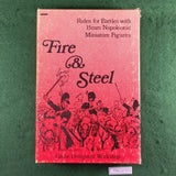 Fire & Steel (+ System 7 Napoleonics) - Game Designers' Workshop - Damaged Box