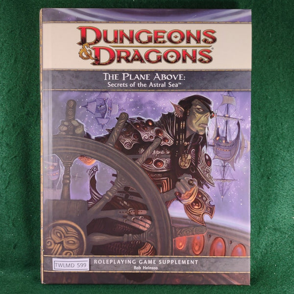 The Plane Above: Secrets of the Astral Sea - Dungeons & Dragons 4th Edition - Hardcover - Excellent