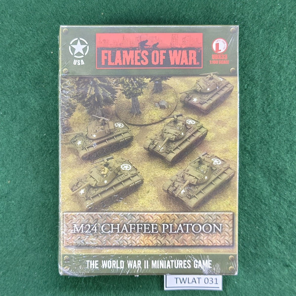 M24 Chaffee Platoon - UBX33 - Flames of War 15mm WWII - In Shrinkwrap