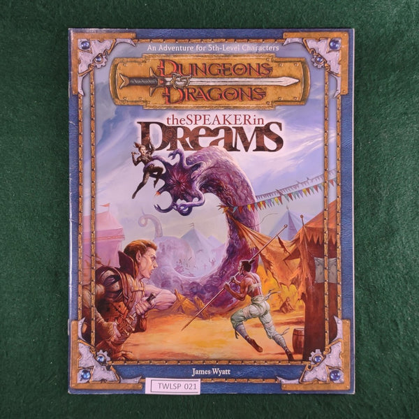 The Speaker in Dreams - D&D 3rd Ed. - Wizards of the Coast - Very Good