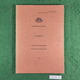 Junior Leadership on the Battlefield (1990 Ed.) - Australian Army - Softcover