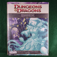 Hammerfast - Dungeons & Dragons 4th Edition - Softcover - In Shrinkwrap
