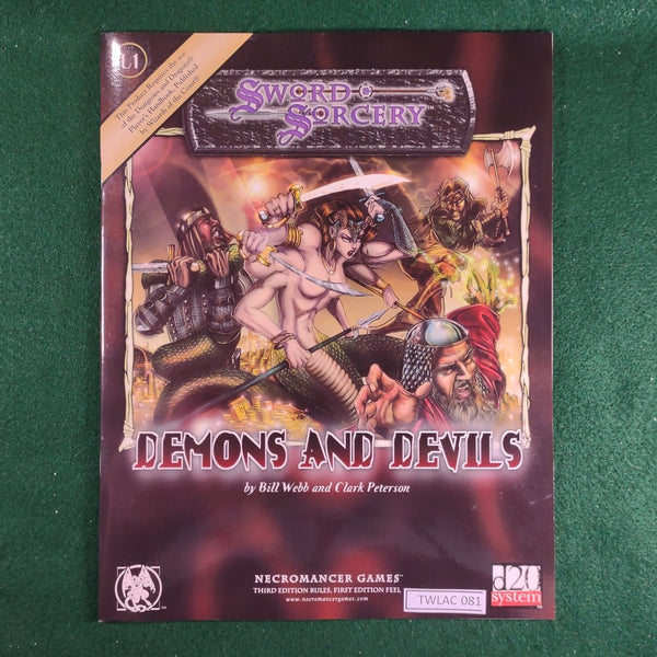 Demons and Devils - d20 - Necromancer Games - Softcover