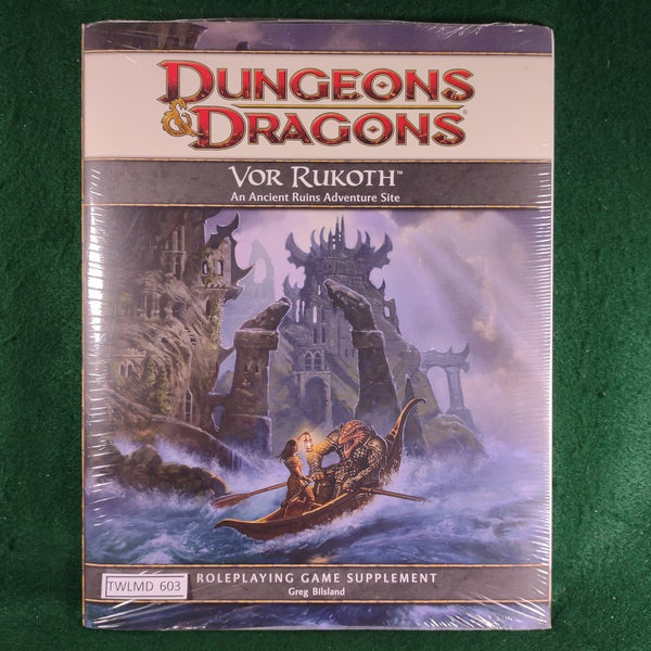Vor Rukoth: An Ancient Ruins Adventure Site - Dungeons & Dragons 4th Edition - Softcover - In Shrinkwrap