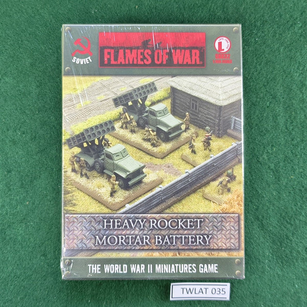 Heavy Rocket Mortar Battery - SBX32 - Flames of War 15mm WWII - In Shrinkwrap
