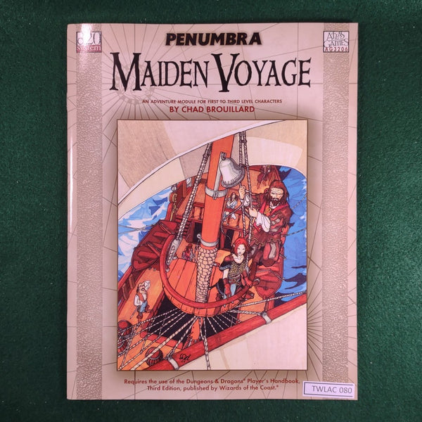 Maiden Voyage - d20 - Atlas Games - Softcover