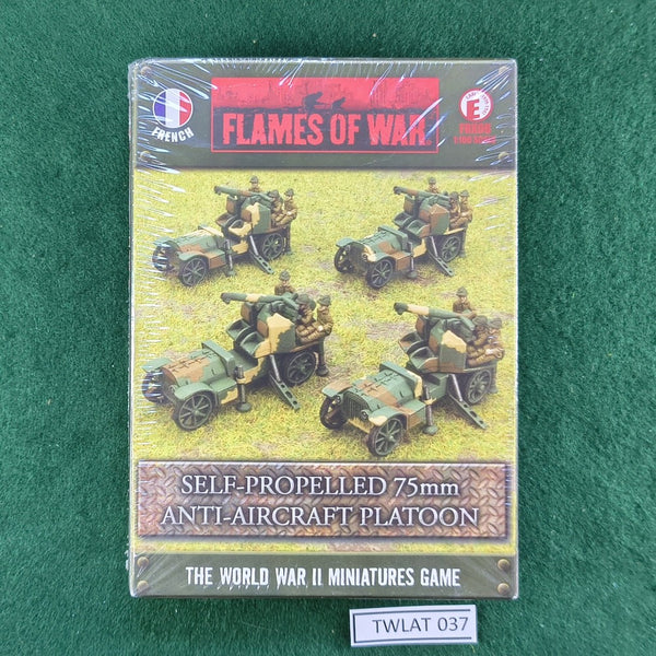 Self-Propelled 75mm Anti-Aircraft Platoon - FRX06 - Flames of War 15mm WWII - In Shrinkwrap