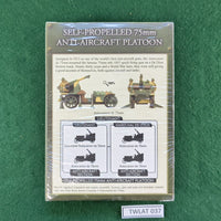 Self-Propelled 75mm Anti-Aircraft Platoon - FRX06 - Flames of War 15mm WWII - In Shrinkwrap