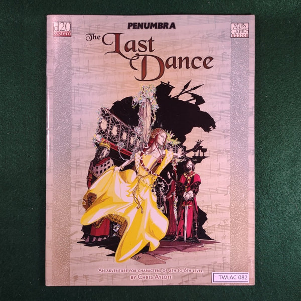 The Last Dance - d20 - Atlas Games - Softcover