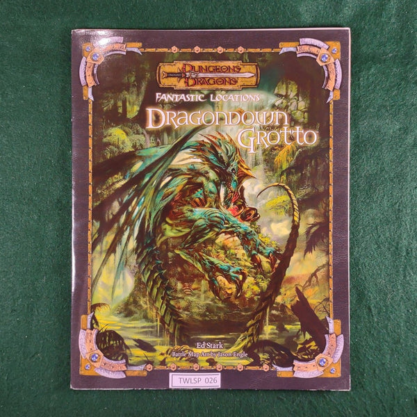 Fantastic Locations: Dragondown Grotto - D&D 3.5 Ed. - Wizards of the Coast - Very Good