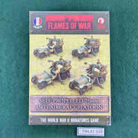 Self-Propelled 75mm Anti-Aircraft Platoon - FRX06 - Flames of War 15mm WWII - Very Good