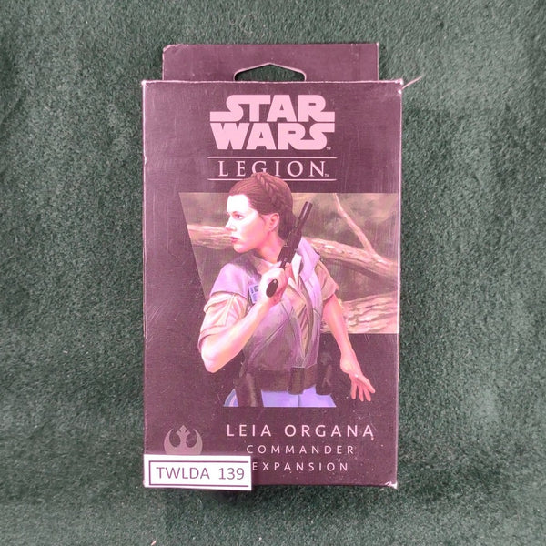 Leia Organa: Commander Expansion - Star Wars Legion - Fantasy Flight - Very Good