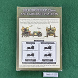Self-Propelled 75mm Anti-Aircraft Platoon - FRX06 - Flames of War 15mm WWII - Very Good