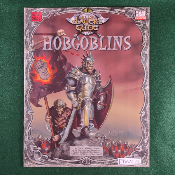 The Slayer's Guide to Hobgoblins - d20 / D&D 3rd - Mongoose Publishing - Softcover