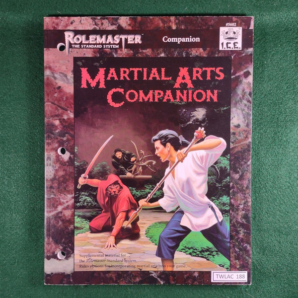 Martial Arts Companion - Rolemaster RMSS- ICE5602