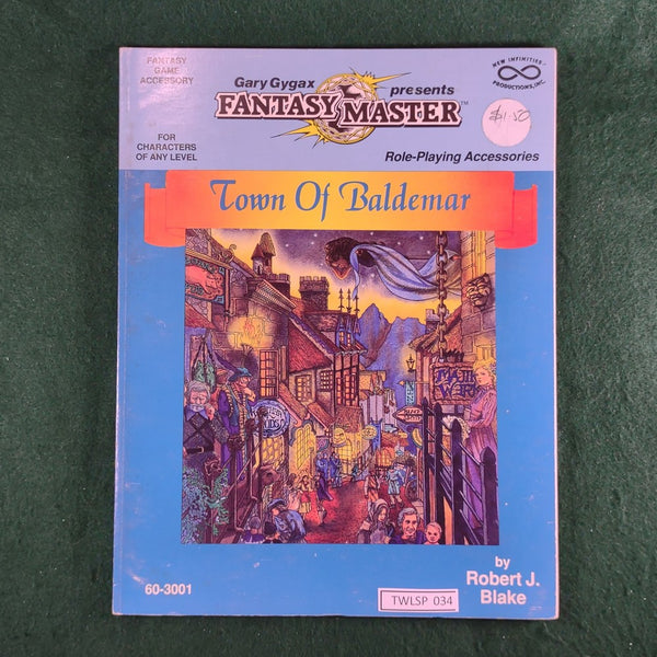 Town of Baldemar - Fantasy Master - New Infinities - Good - Softcover