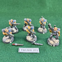 Painted Capitol Figures - 28mm - Warzone Mutant Chronicles - 6 metal figures