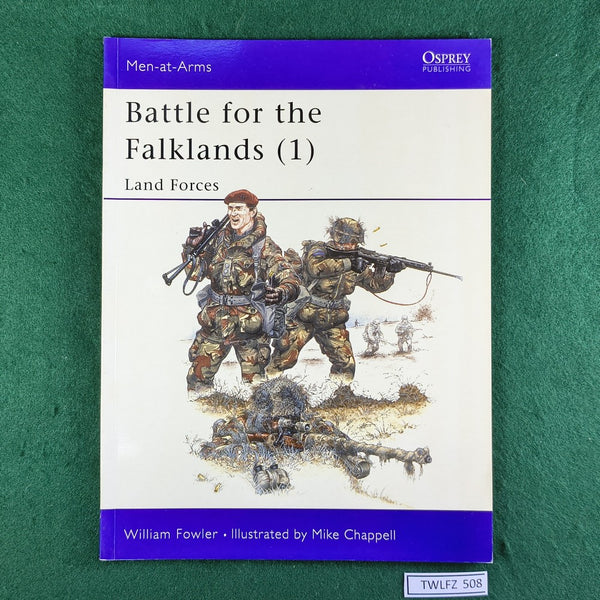 Battle for the Falklands (1) - William Fowler & Mike Chappell - Osprey MAA133 - Softcover